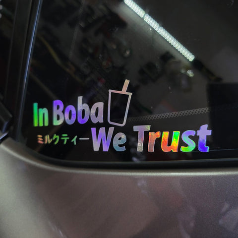 In Boba We Trust