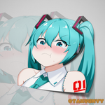 Pout Miku